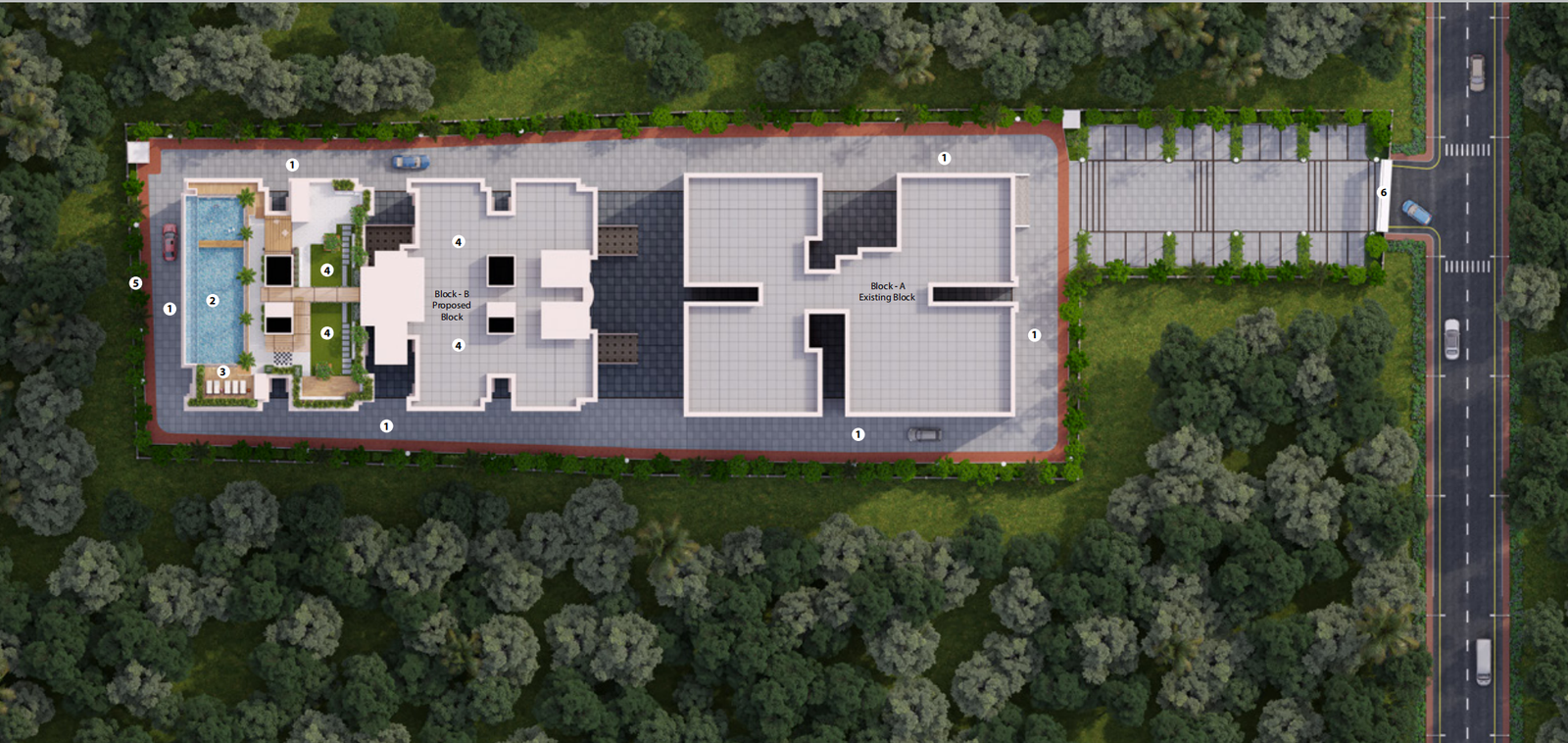 Shree Pramod Heights masterplan layout